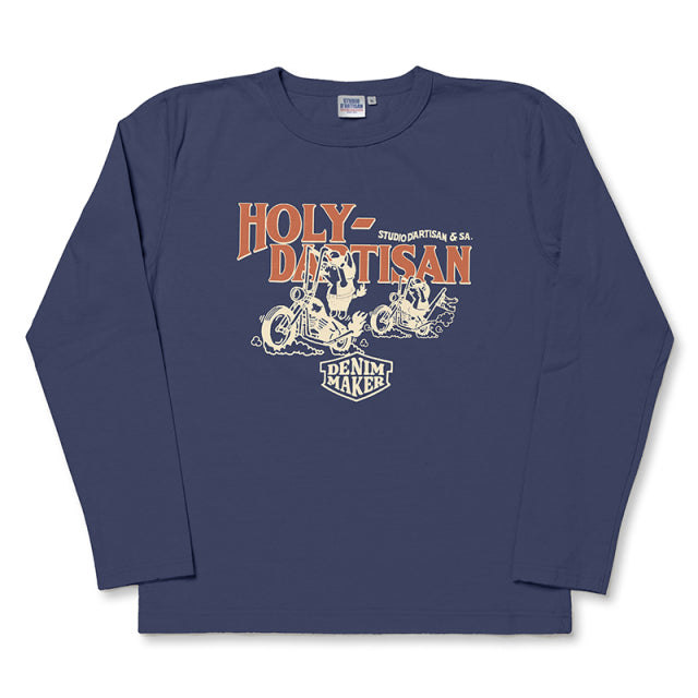 プリント長袖Ｔシャツ【8150A】