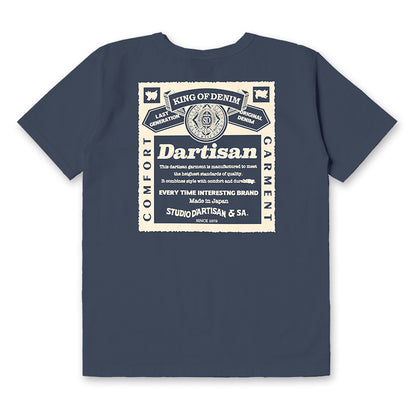 吊り編みプリントTシャツ【8164A】