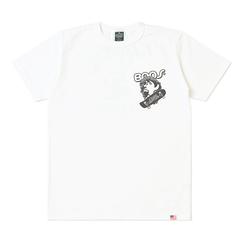 USAコットンプリントTシャツ【8168A】