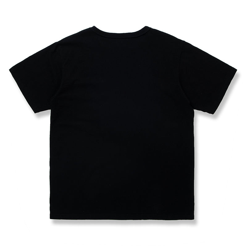 黒紋付染めTシャツ【8169】