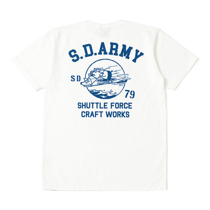USAコットンプリントTシャツ【8182B】