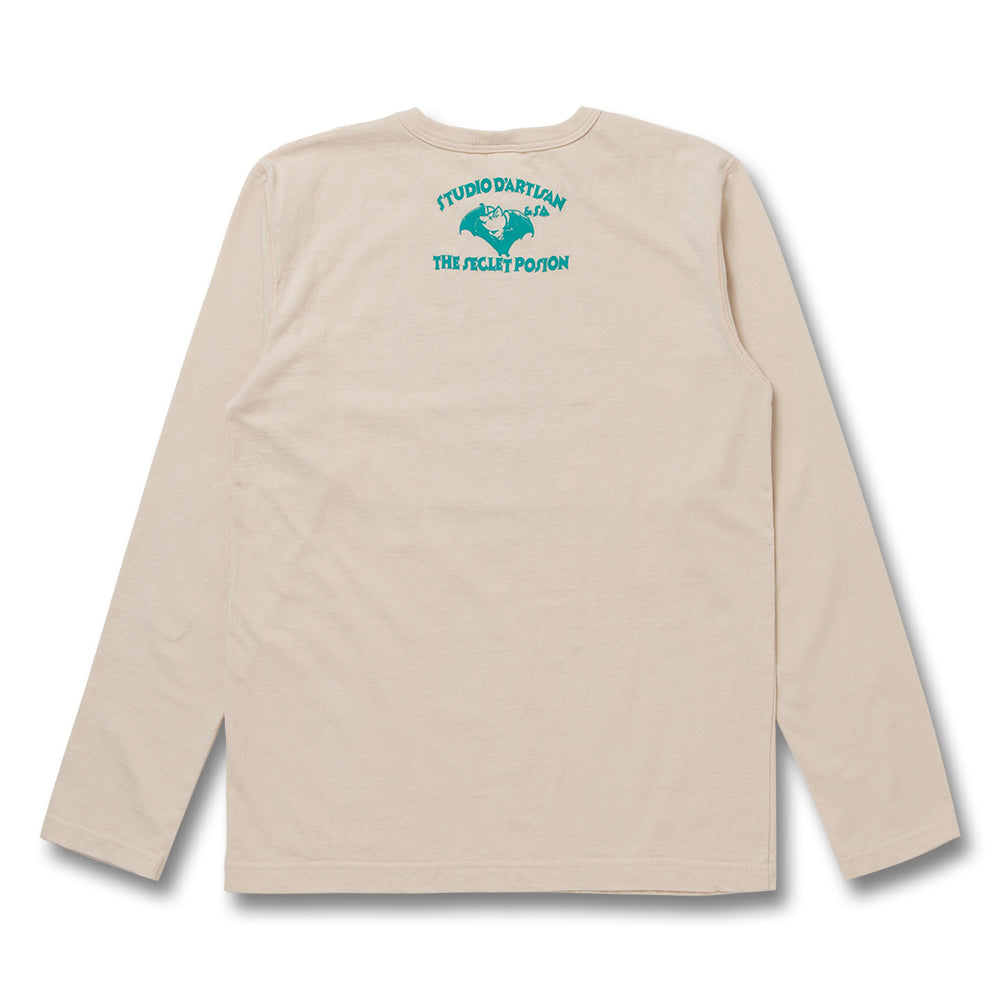 プリント長袖Ｔシャツ【8195B】