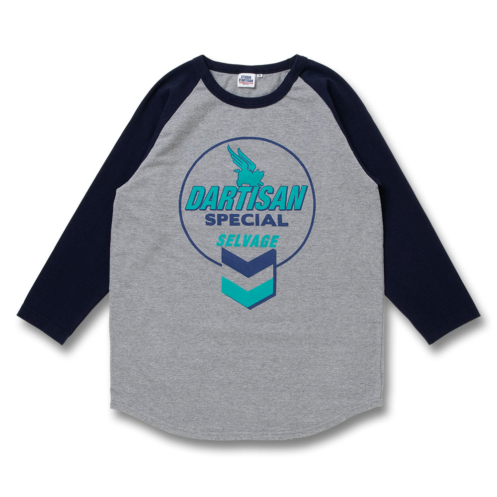 ラグラン7分袖Ｔシャツ【8196A】