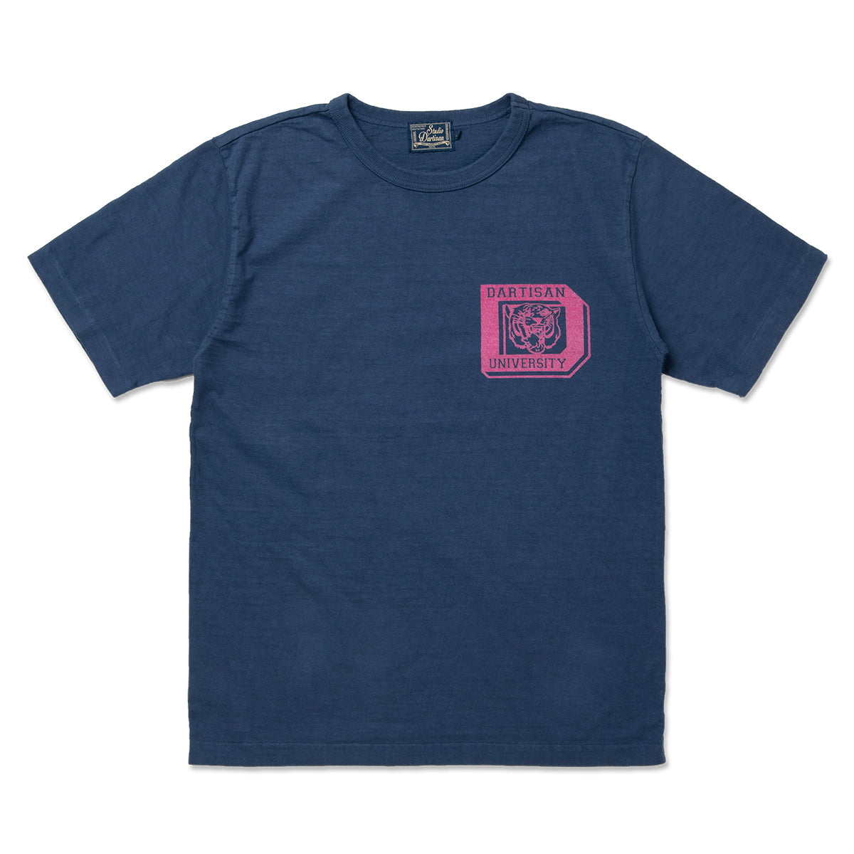 石川台小寸編み天竺プリントTシャツ【8203A】