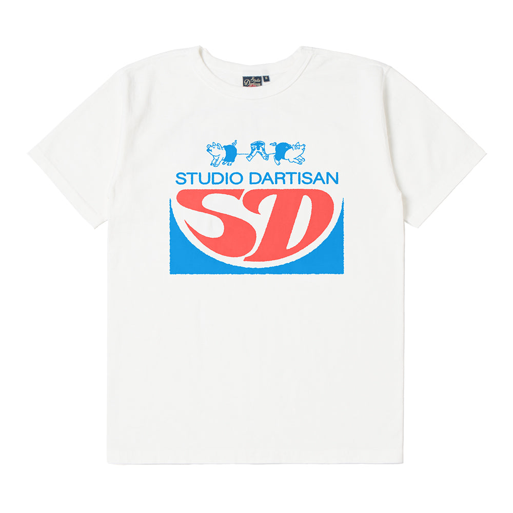 吊り編みプリントTシャツ【8209B】