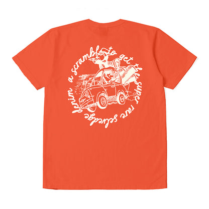 USAコットンプリントTシャツ【8211B】