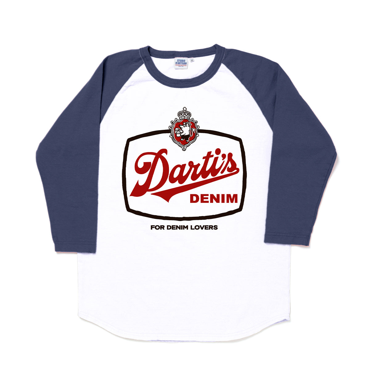 プリントラグラン7分袖Tシャツ【8229A】