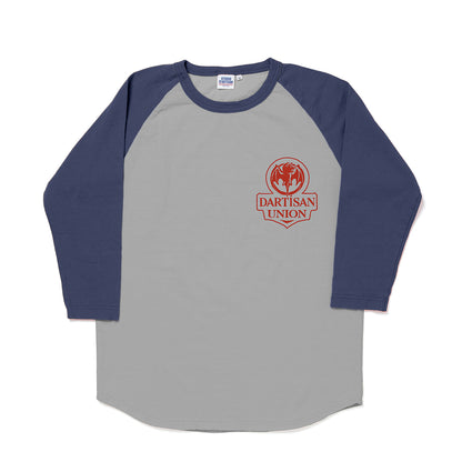 プリントラグラン7分袖Tシャツ【8229B】