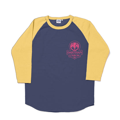 プリントラグラン7分袖Tシャツ【8229B】