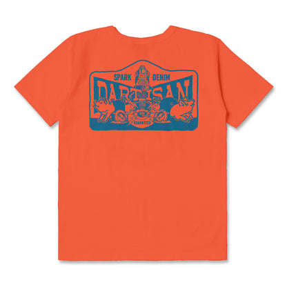 吊り編みプリントTシャツ【8231A】