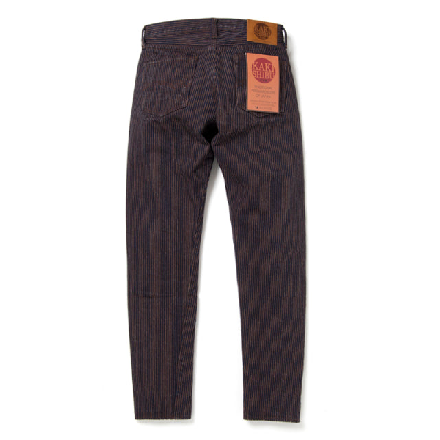 KAKISHIBU DENIM HICKORYジーンズ【D1830】BIGサイズ
