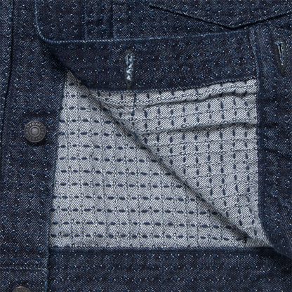 SASHIKO DENIMジャケット【D4549】