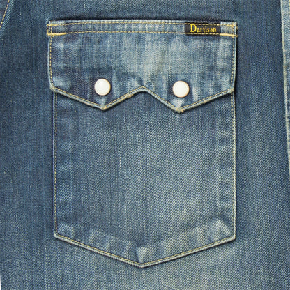 USEDクレイジーデニムシャツ【D5704】