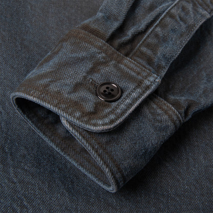 かさねの色目デニムシャツ【D5745】