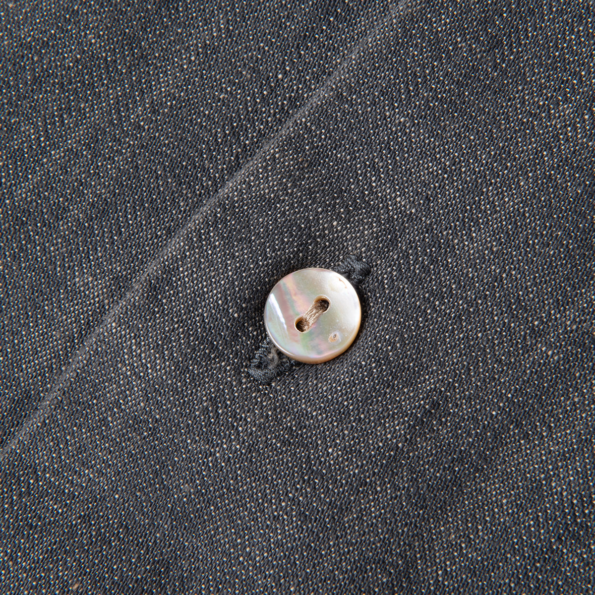 Denim Windsor Collar Short Sleeve Shirt【OR-5109S】